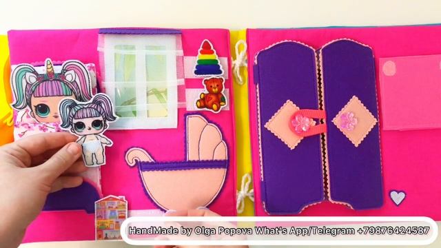 Подарок мечты для девочек от 4х до 12лет #кукольныйдомик ручной работы смотреть онлайн
