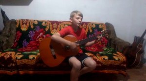 Сектор Газа - пора домой, на гитаре.