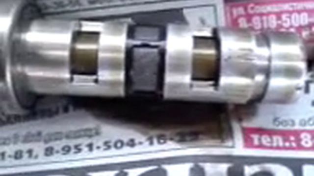 новая пружина в клапане фазорегулятора меган 2 К4М смотреть онлайн