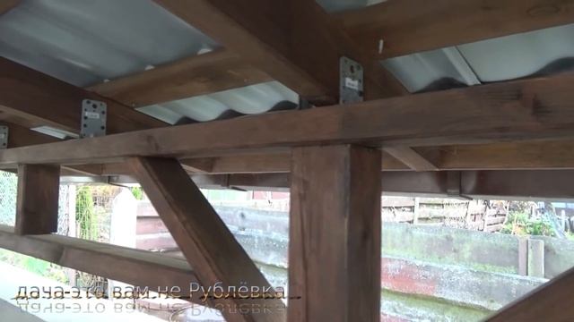 Такая беседка только у меня и у Майкла Джексона !!!! Современная беседка за 100000 руб. смотреть онлайн