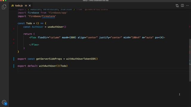 Build A Todo App Using Next.js, Firebase, Chakra UI + React Hooks | Crash Course смотреть онлайн