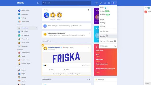 How to Buy Social Media Like FB Twitter Script Cheapest Price | Sngine - the Ultimate Social Networ