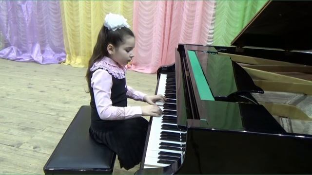 Целикова Ольга (С.Майкапар "Дождик", В.Гиллок "Фламенко") смотреть онлайн