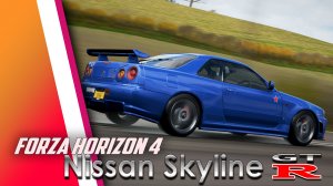 Forza Horizon 4. Nissan Skyline GT-R. Free driving