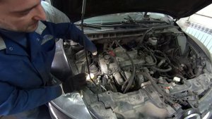 как снять приводной ремень / Mazda CX-7 2.3