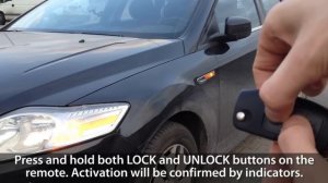 How to activate Ford Mondeo MK4 zone central locking (selective unlocking)