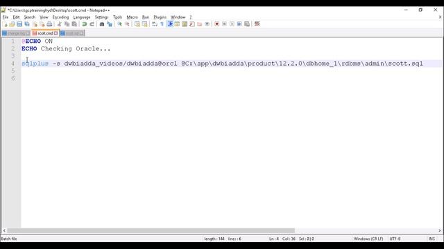 CREATING SCOTT SCHEMA IN ORACLE 12C FOR FUTURE SESSIONS смотреть онлайн