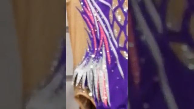 Купальник для художественной гимнастики, рост 128 см - 138 см. смотреть онлайн