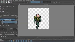 Пиксель Арт Анимация || Как Нарисовать Персонажа