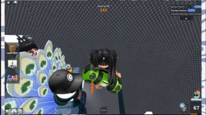 Встретила Роблокс Квин и Диназа в Murder Mistery и попала к ним на стрим!