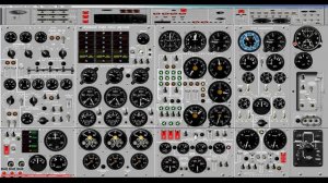 Звуки двигателей модели Ту-154Б-2 (в кабине)