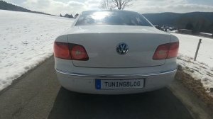 VW Phaeton 3D 2008 mit 20 Zoll + Tieferlegung und H&R Spurplatten