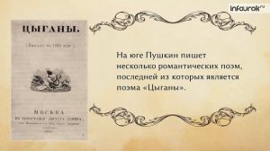 17  Южная ссылка в жизни А С  Пушкина  Поэма «Цыганы»
