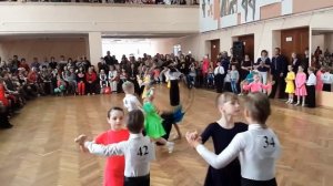 Турнир по бальным танцам, 1й год обучения