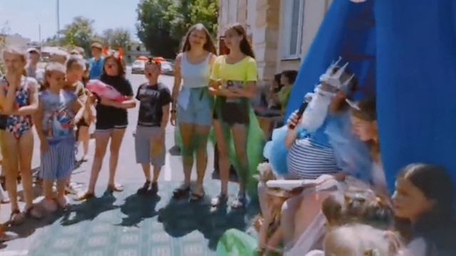 Праздник Нептуна в лагере.Лето 2021года. смотреть онлайн