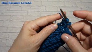 НЕВЕРОЯТНО КРАСИВЫЙ УЗОР СПИЦАМИ для ШАПОК, КАРДИГАНОВ. МК от Легкие петельки.