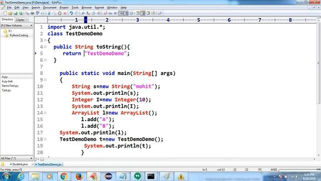 What is Object class|toString|HashCode|Equals Method Core java online live Session Part-17