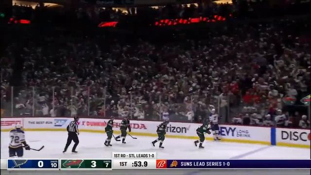 Гол Кирилла Капризова в игре с Сент Луис Блюз Плей офф 2 я игра смотреть онлайн