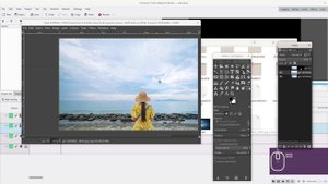 Kdenlive Tutorial - Parallax effect on picture (2.5D)