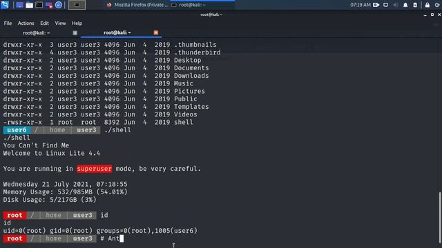 Linux Privilege Escalation - Exploiting Apache httpd v2.4.29 Service