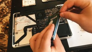 Меняем жесткий диск на MacBook Pro 13 (2012)