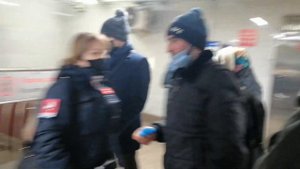 Искоренение шабаша контролеров ГКУ в московской подземке. Метро Савеловская