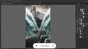 Moses Transports - Rain Effect Photoshop Tutorial