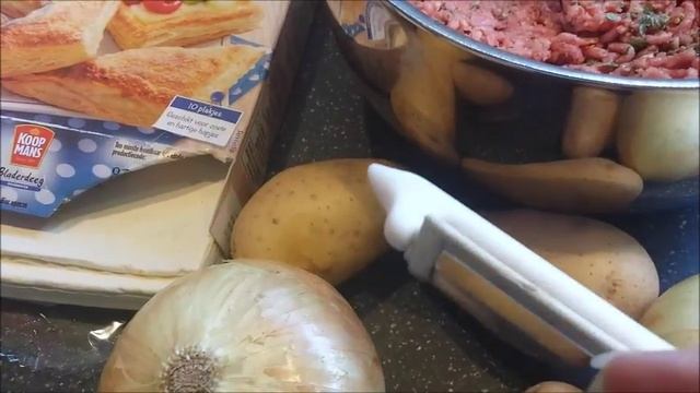 231 #Pецепт самсы, эчпочмак-татарский пирожок с картошкой и мясом.