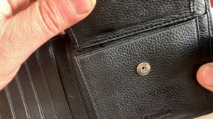 Купил себе кошелёк - мужское портмоне из 100% натуральной кожи. Качественный кошелёк недорого!