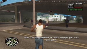 Never FOLLOW SWEET in the First Mission of GTA San Andreas ! (Secret Cutscene)