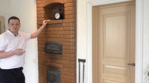 Печь для дома и души. Кирпичная печь с хлебной камерой и сидушкой-лежанкой