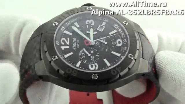 Мужские наручные швейцарские часы Alpina AL-352LBR5FBAR6 смотреть онлайн