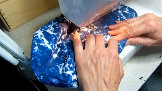 Как вшить резиночку в шлем смотреть онлайн