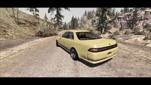 BeamNG.drive Toyota Mark II tight touge drift