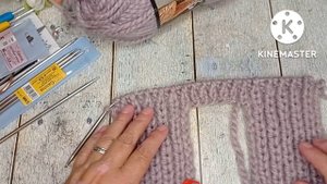 Вяжем ШАПКу_УШАНКу !!! Принцип вязания спицами !!! часть №1