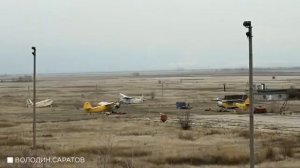 Развалины аэропорта Балаково. Визит Володина