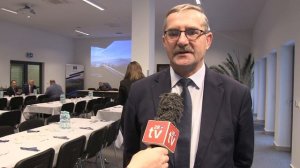 Życzenia widzom składa Adam Sołtys, Wójt Słopnic