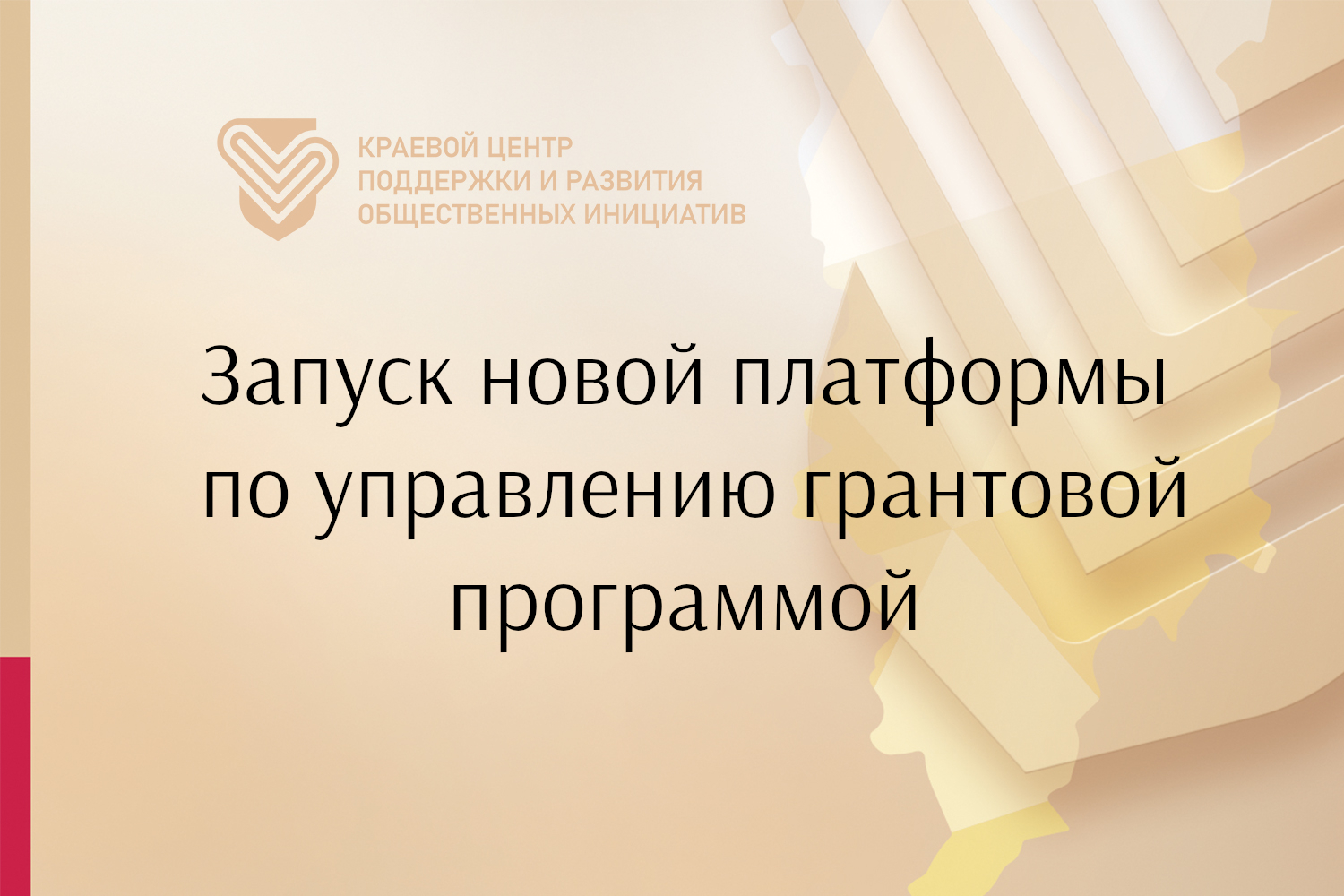 Анна Сидоренко Запуск новой платформы по управлению грантовой программой для некоммерческих организа