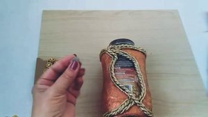 Декор банки кофе.