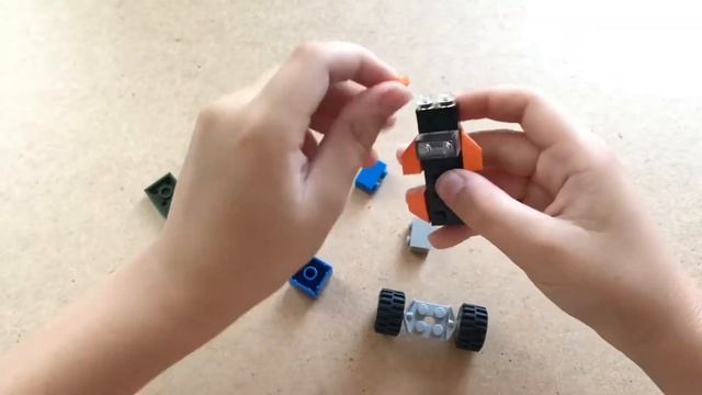 Как сделать супер маленькую машинку из Lego