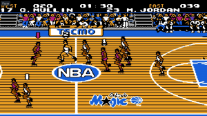 NBA Basketball (NBA JAM 2) Tecmo Матч всех звезд.