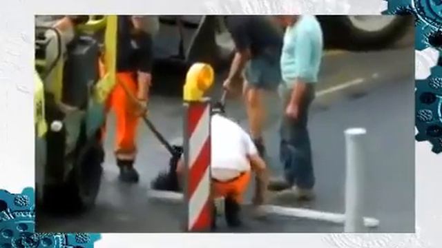 2014 Как ремонтируют дороги в России и в Европе смотреть онлайн