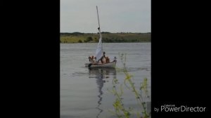 Спуск на воду швертбота