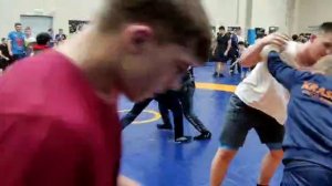 Первая тренировка сборной Краснодарского края по греко-римской борьбе на Самарском ковре!