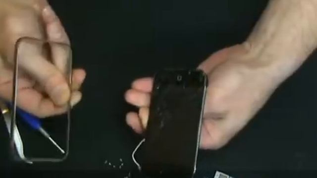 ремонт iPhone 2G, замена экрана на iphone, как разобрать iphone 2G смотреть онлайн