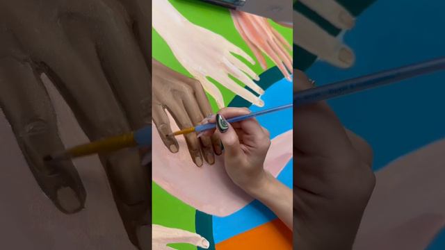 Мой рекорд был 16 слоев. Это колоссальное количество времени рек живопись