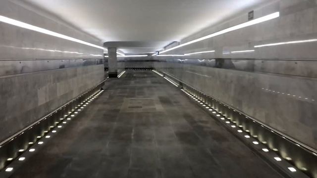Казанский вокзал. Обновлённый подземный переход. Метро «Комсомольская».