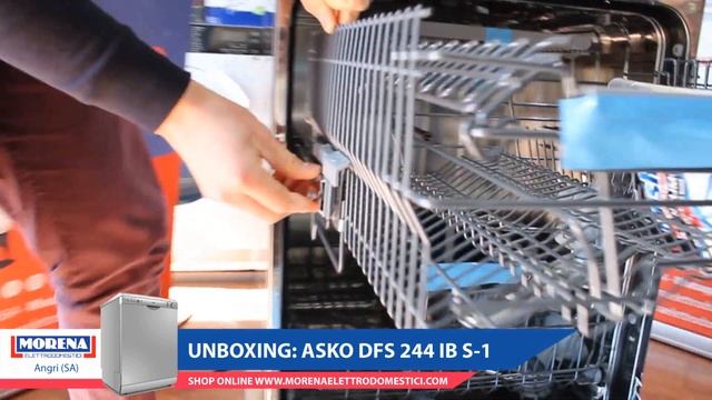 UNBOXING: Lavastoviglie Asko DFS 244 IB S/1 (come è fatta) смотреть онлайн