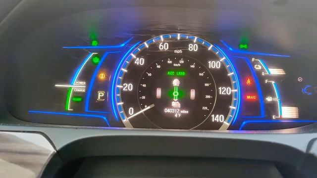 Cold start Honda Accord Hybrid 2017 (-17 С) / Холодный старт Хонда Аккорд Гибрид при -17 С смотреть онлайн