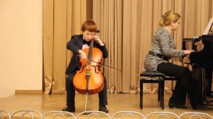 Коля Васин. Виолончель. Бони. "Ларго и Аллегро". / Cello. Boni. "Largo and Allegro"